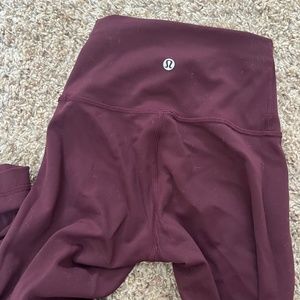 lululemon wunder train 25”